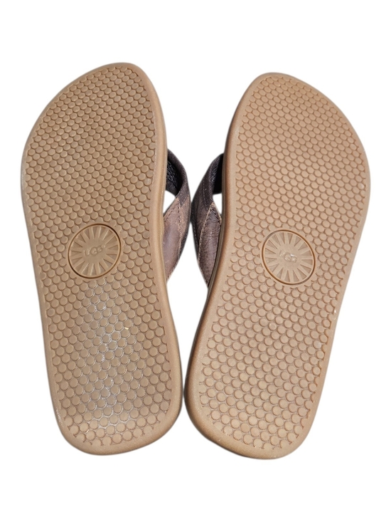 UGG Men\'s Seaside Flip Flop in Brown Size 8 main image 7